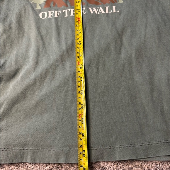 🎆VANS HEARTLANDER BFF LONG SLEEVE T-SHIRT GREEN XS Xtra small graphic cotton - Picture 9 of 10
